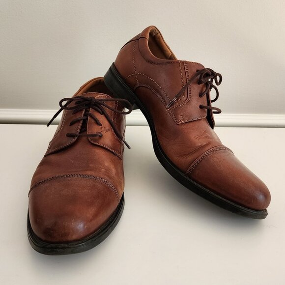 Florsheim Ortholite Midtown Cap Toe Brown Leather Oxford Men\'s 11D main image 6